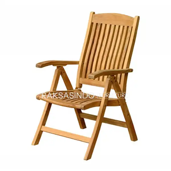 02-RCRSS-Raksasindo-Curved-Out-Teak-Outdoor-Reclining-Chair-63X67X107